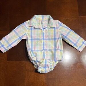 Janie and Jack Collared Bodysuit